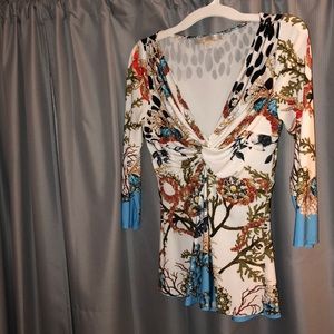 Boston Proper Long Sleeve Blouse